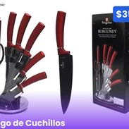 Juego de Cuchillos Rojos - Img 57943200