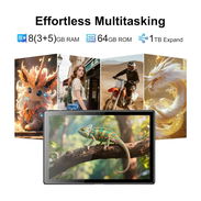 Tablet Android BYYBUO A10_M_US de 10.1 pulgadas, 8 GB RAM y 64 GB - Img 56585663
