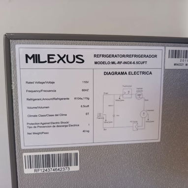 Refrigerador Milexus 6.5 pies³ - Img 119320013