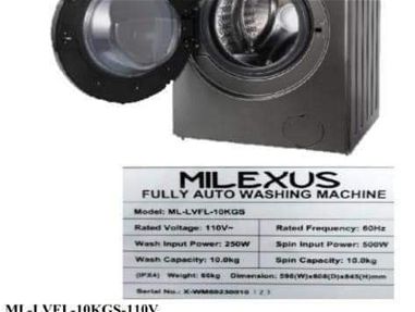 Lavadora secadora al vapor 10/6kg Milexus - Img main-image