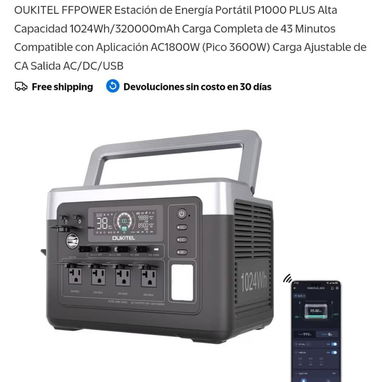 Estación de energía⚡ estación eléctrica ⚡ estación de energía ⚡ con panel solar ☀️ y sin panel solar - Img 116136931