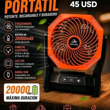 Ventiladores recargables Domicilio x costo adicional Interesados al PV 58 62 17 00 - 3/3