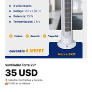 🌀 ¡Dile adiós al calor! 🥵 Las mejores ofertas en ventiladores llegaron para refrescar tu hogar ❄️✨ - Img 54674516
