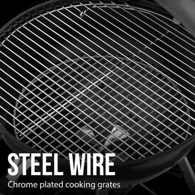 ASADOR DE CARBON PREMIUM EXPERT GRILL 22.5" + ACCESORIOS COMPLETOS ENVÍO DISPONIBLE HABANA + 15 DÍAS DE GARANTÍA - Img 124002899