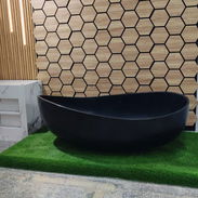 Elegante Bañadera con acabado Negro - Img 57365629