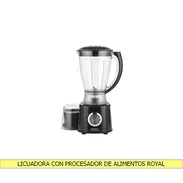 LICUADORA CON PROCESADOR DE ALIMENTOS ROYAL - Img 55758731