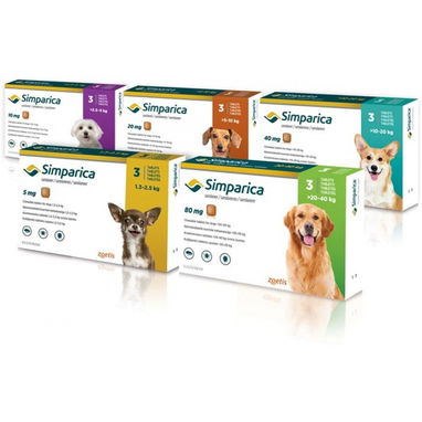 Simpariaca, comprimidos antiparasitarios para perros - Img 109378645