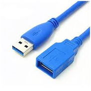Cable de extensión USB 3.0, de un puerto, hembra por un extremo macho por el otro. Nuevos en su estuche. 52419568 - Img 51119147