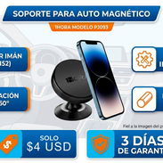 SOPORTE MAGNÉTICO DE ALUMINIO PARA TELÉFONO PJ093 - Img 56742114