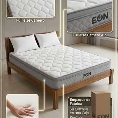 Súper calidad esto y más con mensajería gratis y almohadas incluidas si deseas (características en las fotos) - Img 127191485