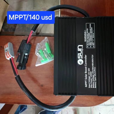 MPPT Solar, marca SUN (Para conectar el panel en el triciclo) - Img 124815352