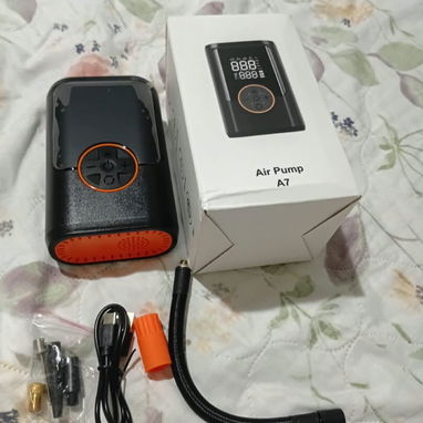 52849429 Compresor de aire portátil inflador recargable para carros y motocicleta  40 usd  Playa - 3/3