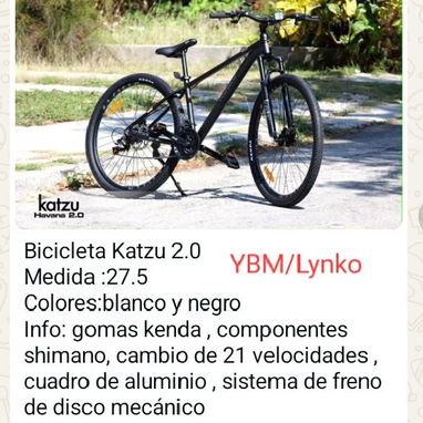 🚲 YBM - CATÁLOGO COMPLETO DE BICICLETAS 🚲 Lynko | Electro- Mejores precios de 160 USD a 270 USD. ¡USTED ELIGE! - 6/8