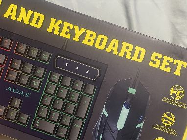 Kit de teclado y mouse gaming - Img 67931350