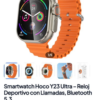 ⌚¡Smartwatches. Relojes inteligentes de pulsera! ✨ 🌐 Varias marcas y modelos - Img 125948778