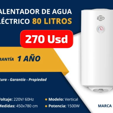 Calentador de Agua 50 y 80 Litros, 1 Año de Garantía!!!! - 2/2