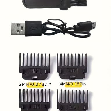 [rebajas] Maquina afeitadora USB inalámbricas Trimmer VINTAGE T9 - Img 121767664