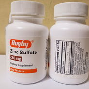 Sulfato de Zinc 100 tabletas - Img 54375273