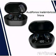 Audífonos inalámbricos marca 1Hora - Img 45740009