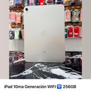 📱 iPad 10ma Gen – WiFi 256GB   Batería 🔋 94% (solo 96 ciclos) 💵 Precio: 250 USD  ¡Rendimiento confiable, gran capacid - Img 57392623