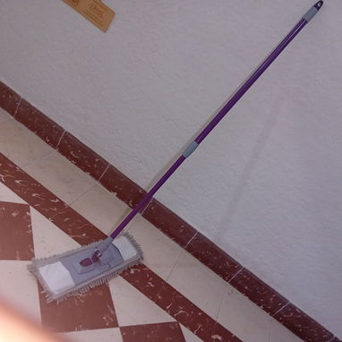 Fregona plegable con palo extensible. - 3/3