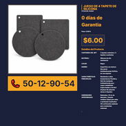 JUEGO DE 4 TAPETE DE SILICONA VPT# -0043 - Img 56243357