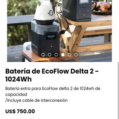 Batería de EcoFlow Delta 2 - 1024Wh - Img 105535100