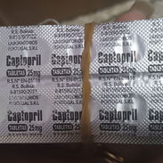 Captopril 25mg importado - Img 48876134