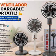 Ventiladores recargables Jisuper 65 usd x unidad y 53 x cantidad - Img 56569797