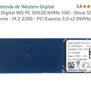 Disco interno m.2 de 256gb Nvme Nuevo 59428085 - Img 55470817