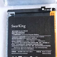 para Xiaomi: Batería de Litio SwarKing Modelo BN46 3,85v 3900 mAh, medidas: 6,3 x 8,5 cm. Nueva 0 km en su estuche. - Img 55327927