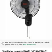 Ventilador de pared GWEL 16" KWF40-B1 Nuevo en caja - Img 57520493
