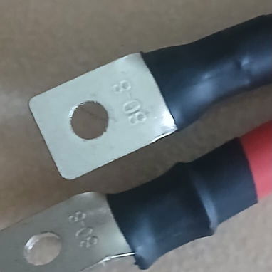 lazos para inversores y para baterías solares con sus conectores. - 4/5