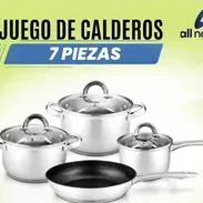 Juego de caldero, sirve para inducción también  45 usd - Img 58001753