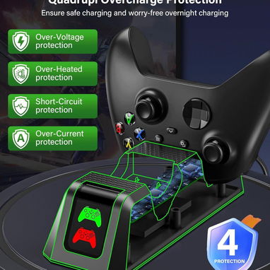 ☎️53544655 🛵 Entrega Disponible ⭐ Paquete de Baterías Recargables para Controlador Xbox con Estación de Carga⭐ - Img 110416260