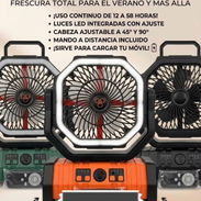 Ventilador recargable F6 60usd - Img 56496161