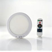 Lámpara LED de Techo Recargable con Sensor de Movimiento, Control Remoto y 3 Tonos de Luz 💡 Iluminación LED inalámbrica - Img 58169344