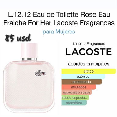 Perfumes Lacoste para hombres y  mujer 100% originales - 3/3