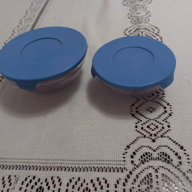 JUEGO DE RECIPIENTES DE CRISTAL CON TAPA - 5/5