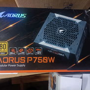Vendo fuente AORUS AP750GM Full modular certificada 80 plus Gold , súper impecable con su sello de garantia - Img 56378437
