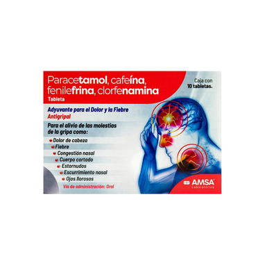 Antigripal SIMIFLU $900 Caja con 10 TABLETAS - 2/2