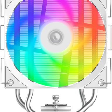 disipador  de aire ID-COOLING SE-214-XT V2 ARGB para CPU blanco, 4 tubos de calor, ventilador ARGB PWM 52815418 - 2/7