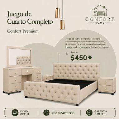 En Confort Home encuentras muebles modernos para cada rincón de tu hogar - Img 121337183