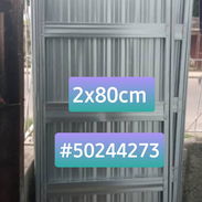 Ventas de puertas 🚪de zinc galvan, "medidas q tenemos echa" (2x80cm) y ( 2x90cm) abriendo al gusto 🛠🔩🔧del cliente, - Img 56918973