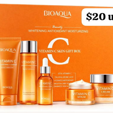 Set de skincare colágeno, vitaminas c y ácido hialurónico - 2/3