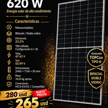 Panel Solar marca Boviet y JA Solar - 2/3