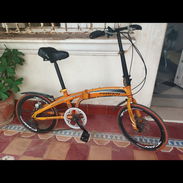 Bicicleta 20 plegable con frenos de disco. 140 usd - Img 58234781