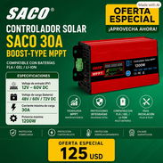 Controlador Solar SACO 30A Boost-Type MPPT - Img 57092822