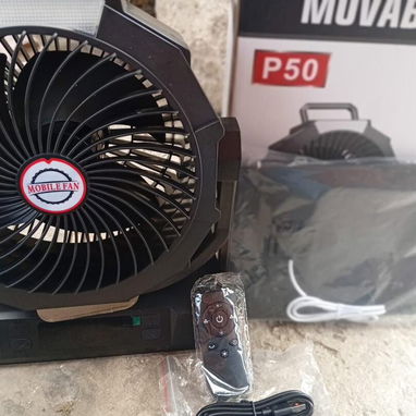 🌿🔋 VENTILADOR RECARGABLE P50 40,000 mAh 🔋🌿 - Img 124102243