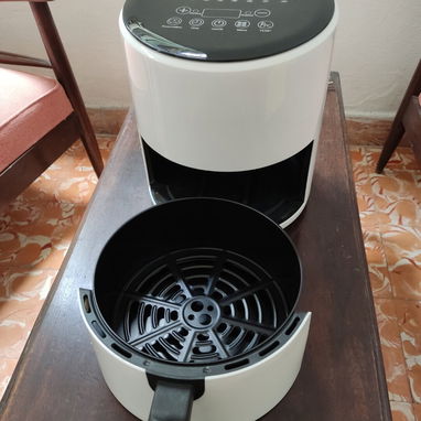 🔥 ¡Freidora de Aire! 6L 🔥 + Cesta de silicona reutilizable y libro de recetas digital de regalo - Img 105809735